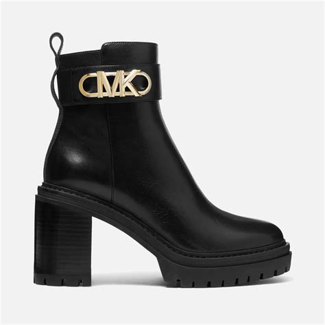 michael kors paulette boot|michael kors leather platform boots.